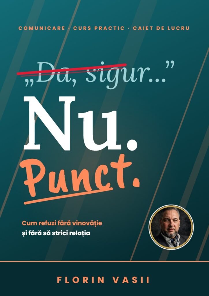 Nu. Punct. – coperta cursului