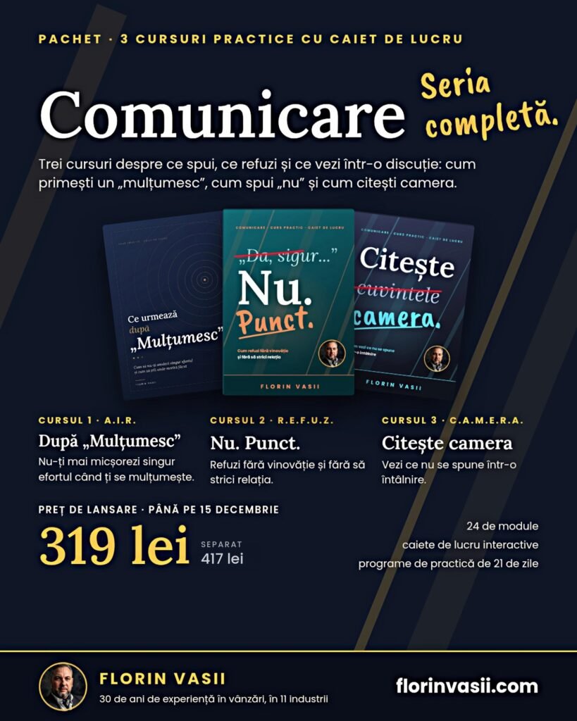 Pachet Comunicare – seria completă, 3 cursuri